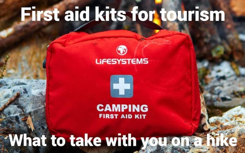 First aid kits for tourism
