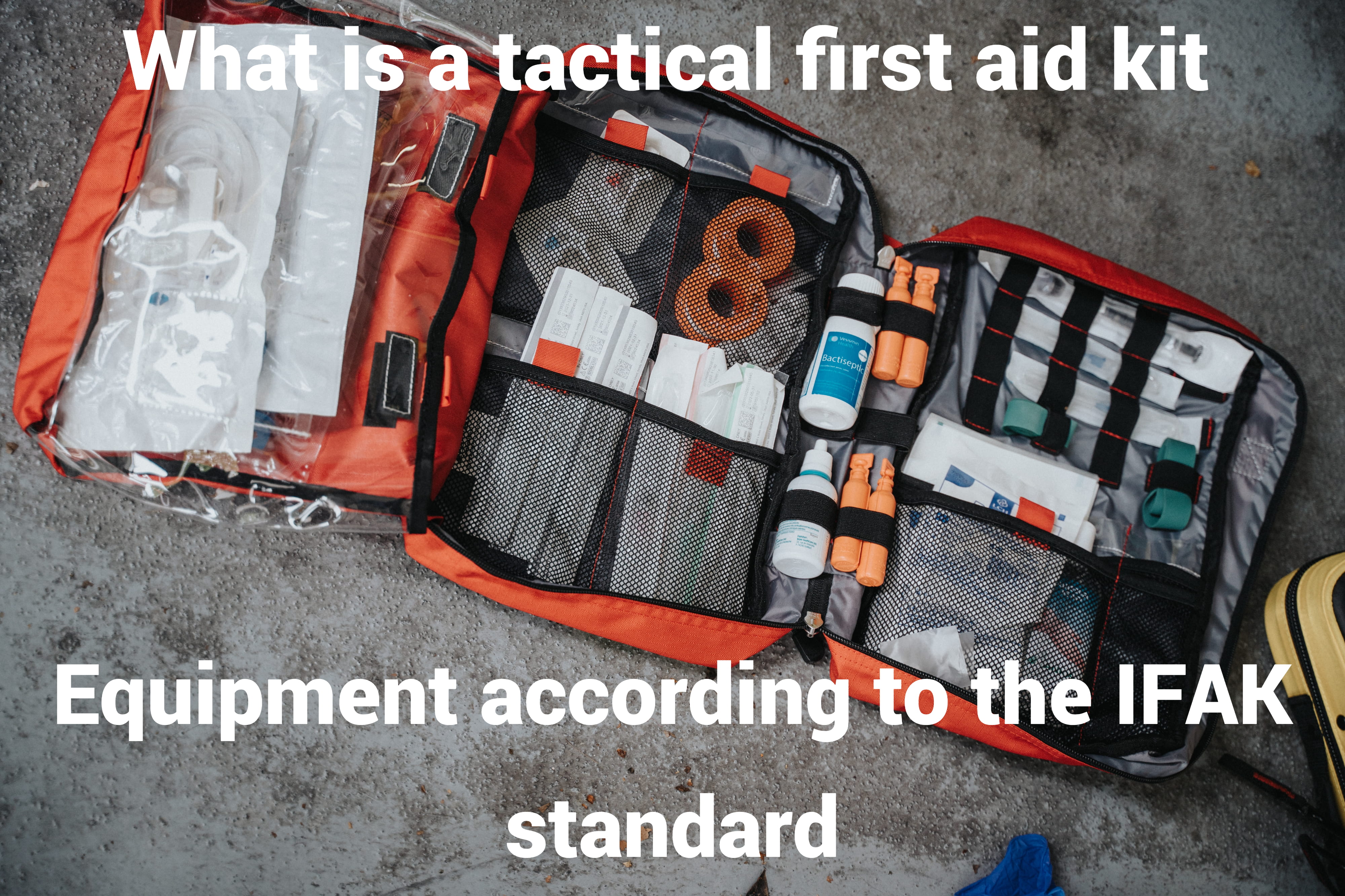 What is a tactical first aid kit
