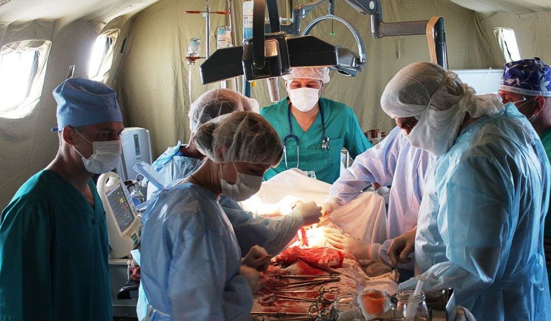 Surgical treatment of thoracic trauma