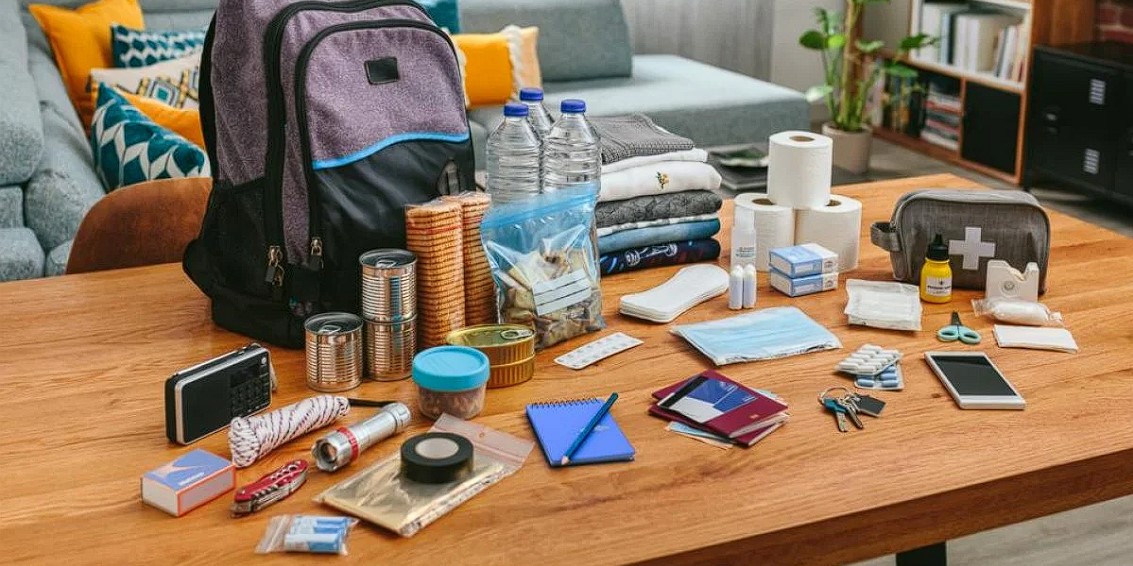 Contents of the alarm suitcase