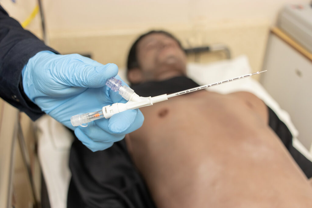 Tension pneumothorax: manifestations and treatment options