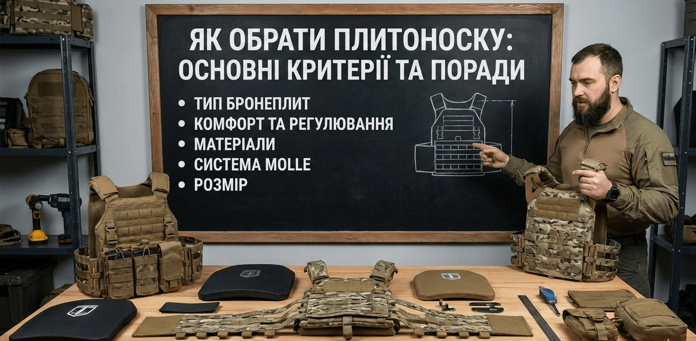 Как выбрать плитоноску: основные критерии и советы