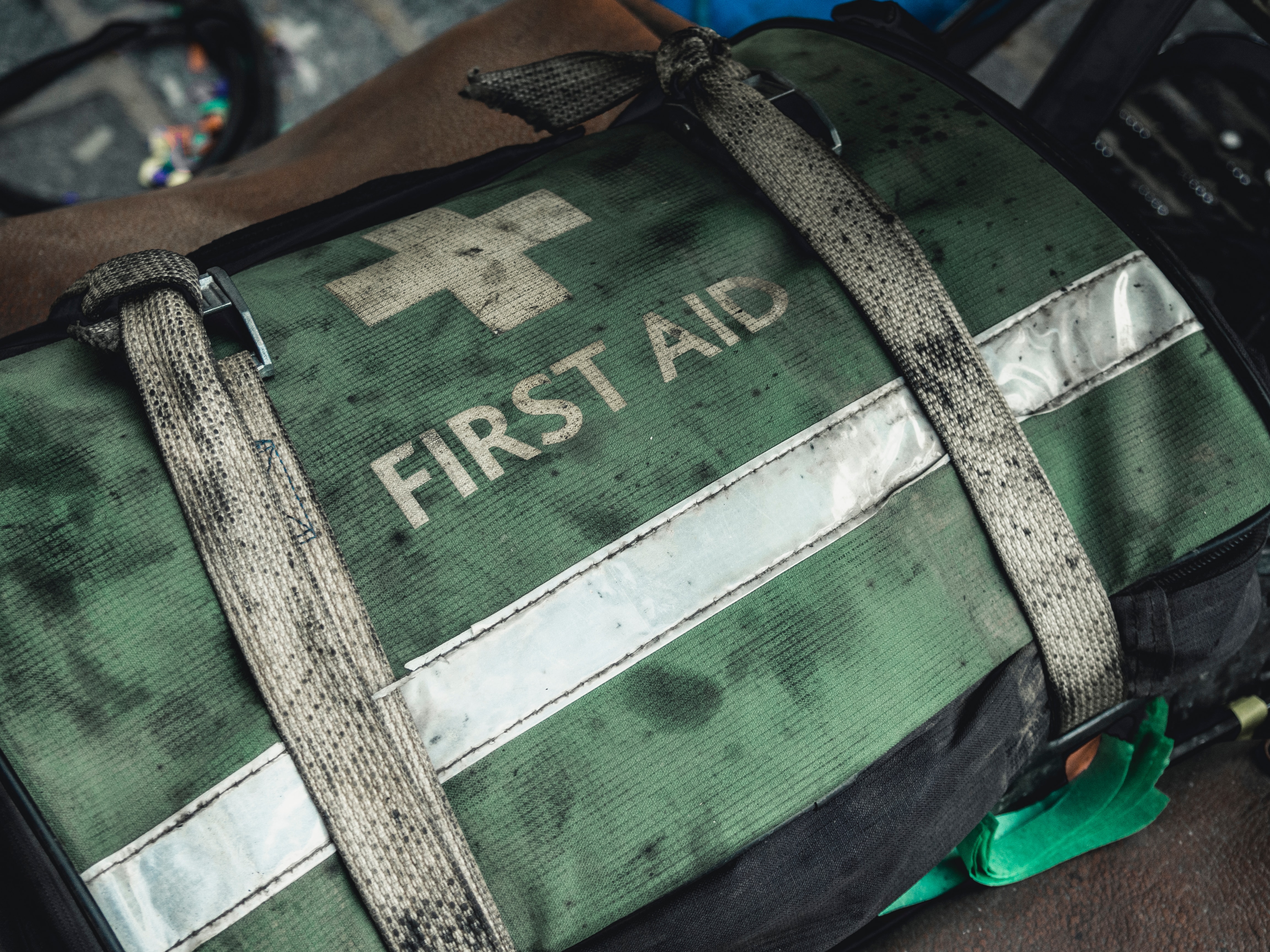 Providing first aid for injuries