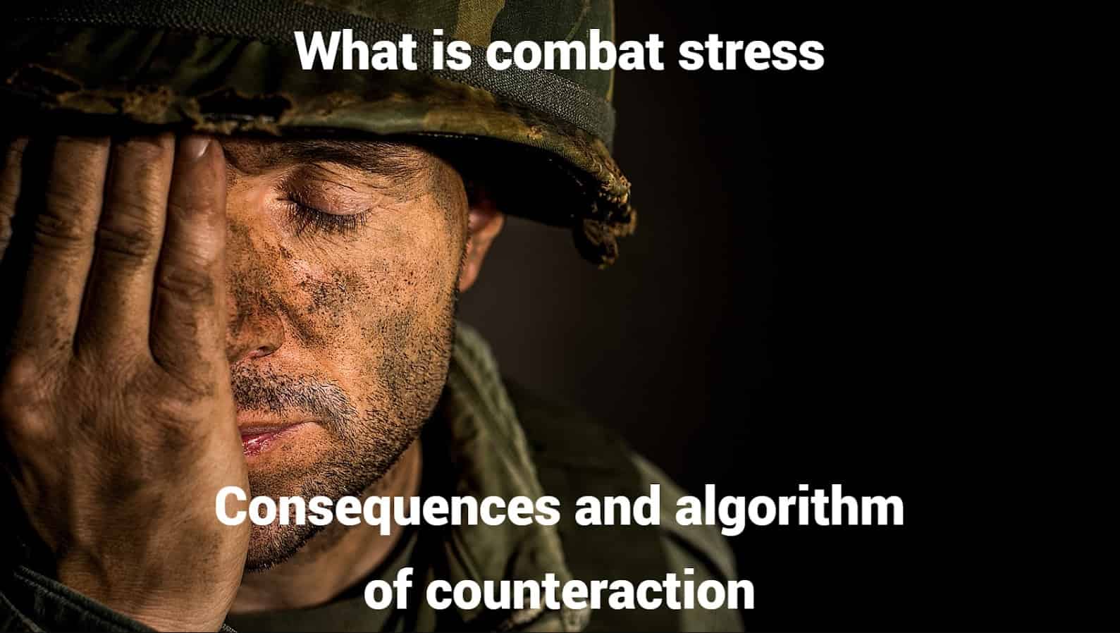What is combat stress