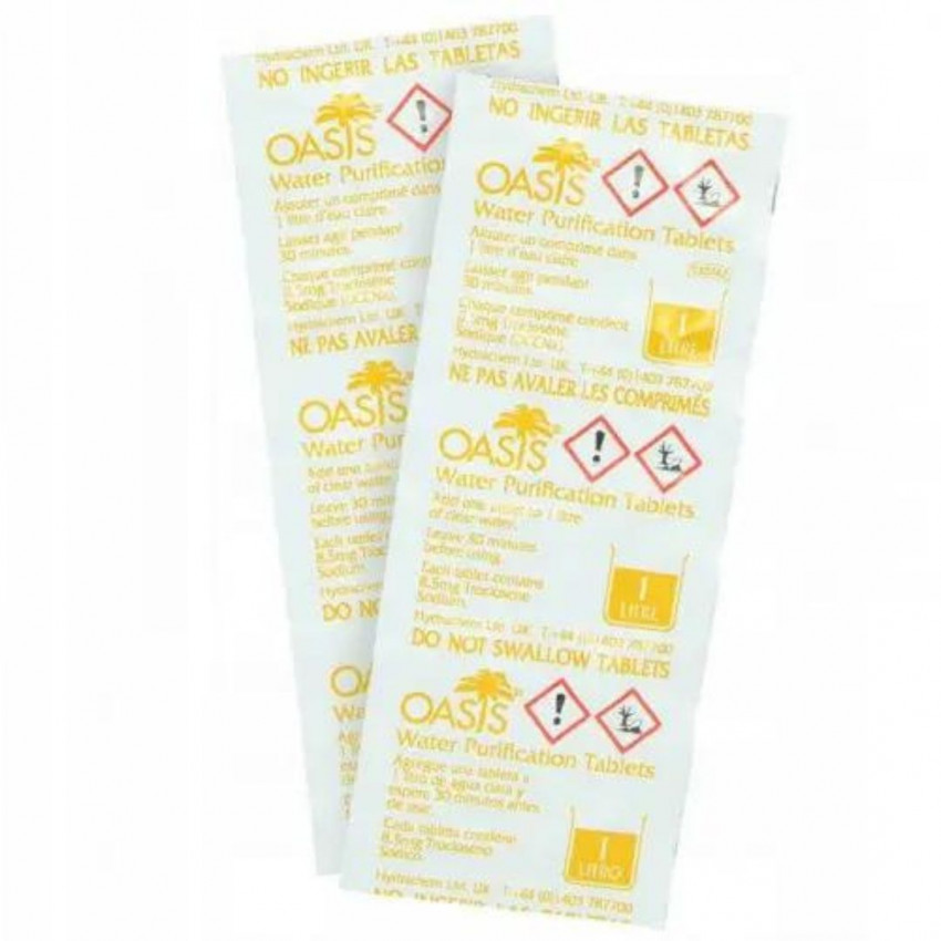 Tablets for water purification Oasis, 10 tablets