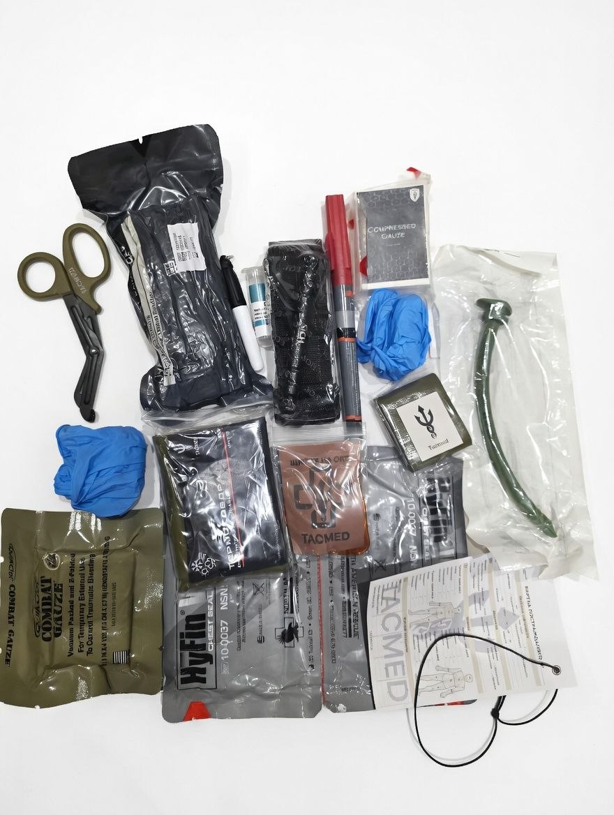 Аптечка Ролл Шаурмед з QuickClot Combat Gauze та Sich Multicam