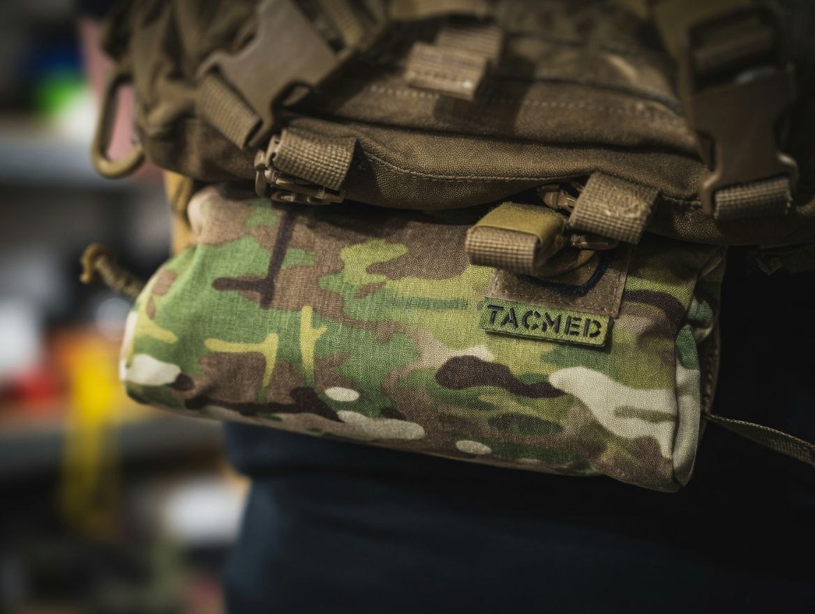 Аптечка Ролл Шаурмед з Celox Rapid та CAT Gen 7 + Балістичний захист Multicam