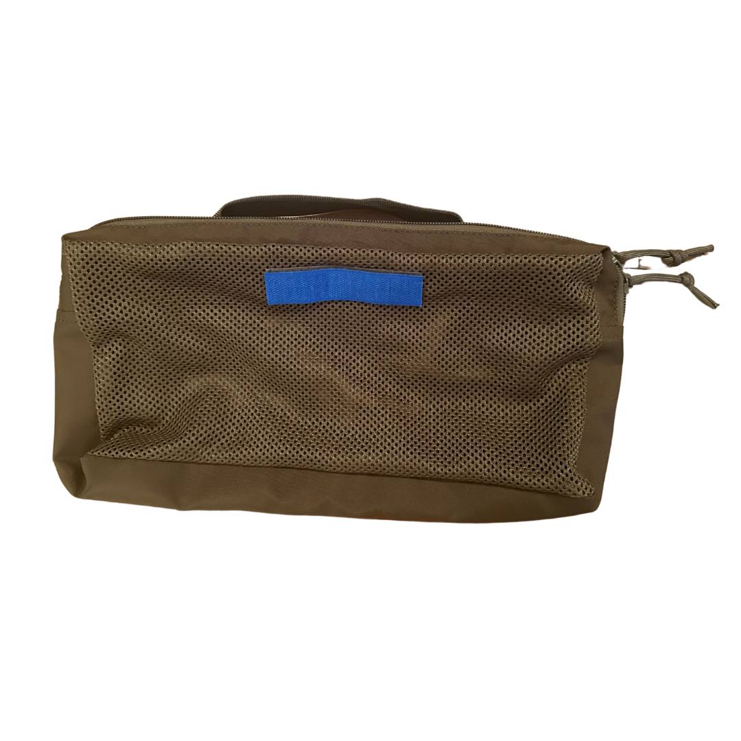 Medical bag with Velcro blue stripe