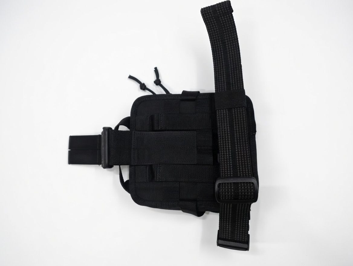 Відривний підсумок під стегнову аптечку Leg Bag Black