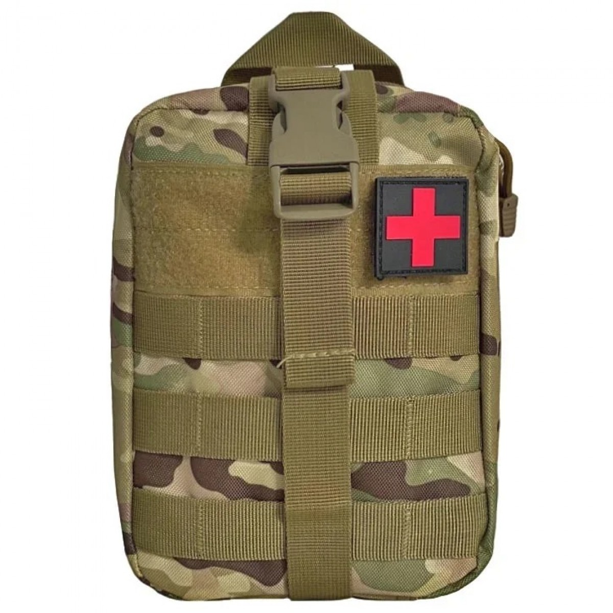 Multicam detachable medical pouch