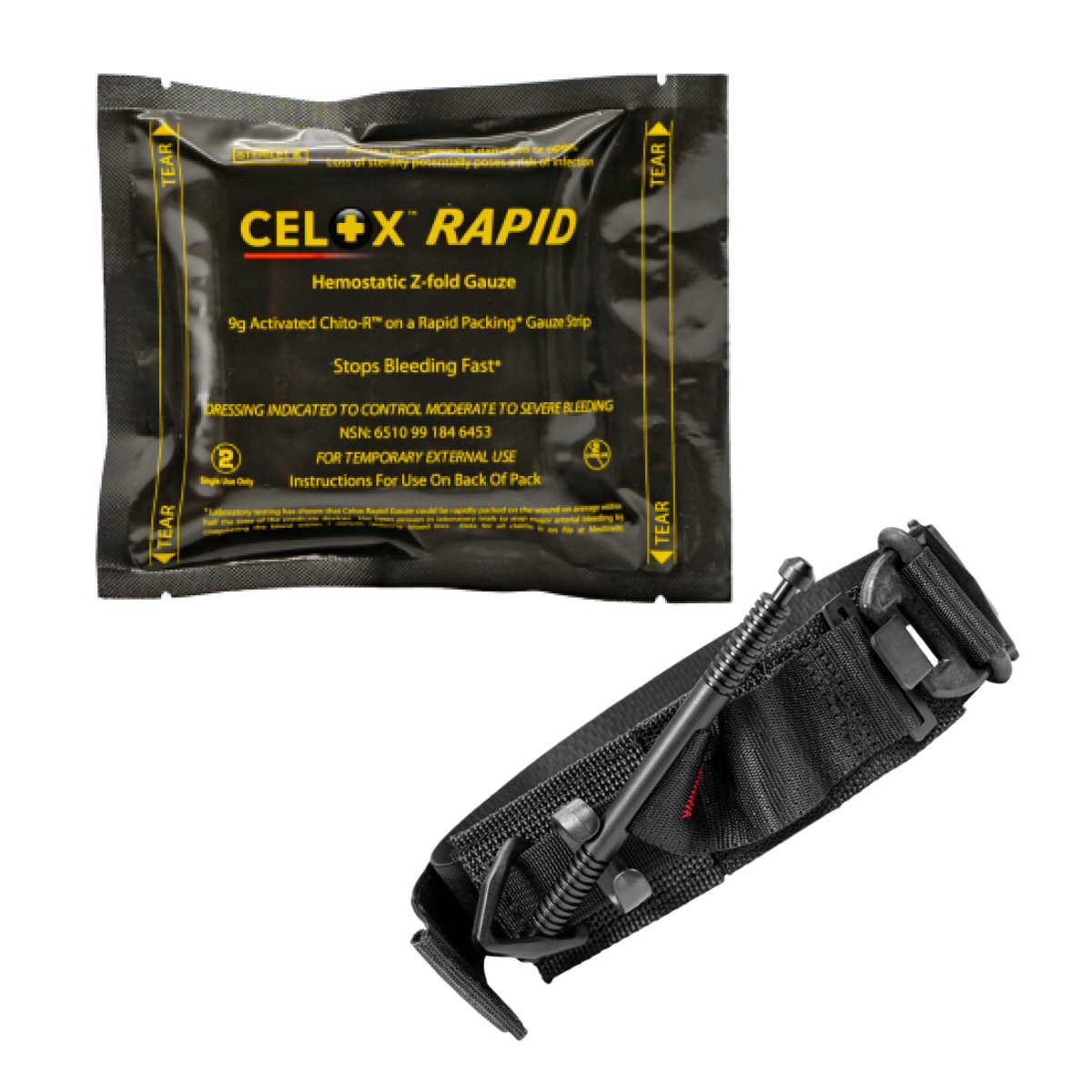 Набор SOF-T Gen 5 + Гемостатический бинт Celox Rapid