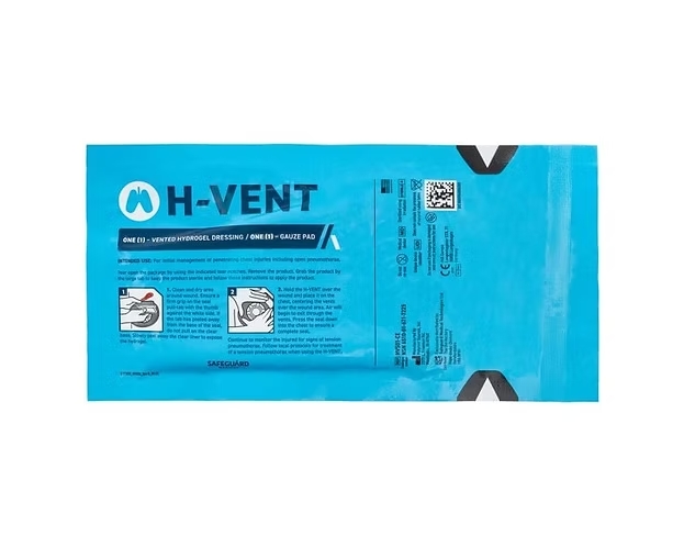 Оклюзійна пов'язка H&H H*VENT Laminar Vented Chest Dressing