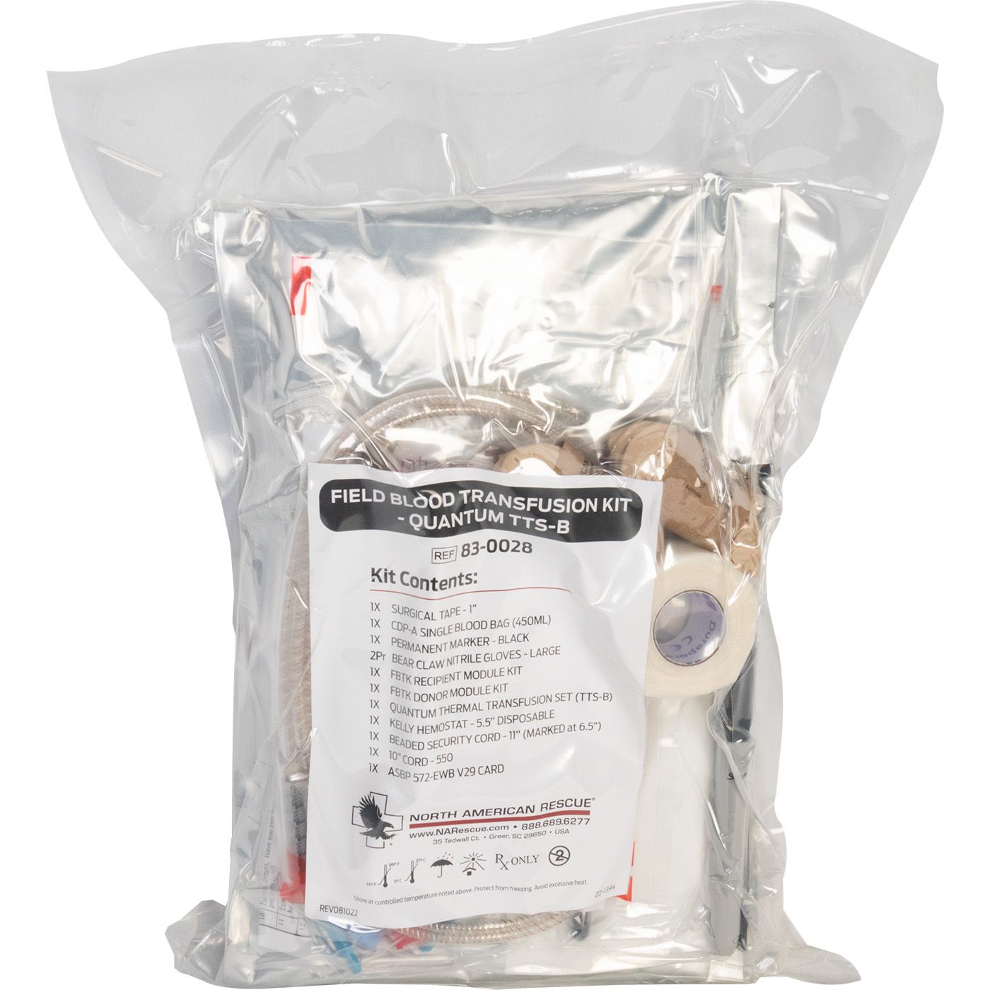 Quantum Field Blood Transfusion Kit TTS-B