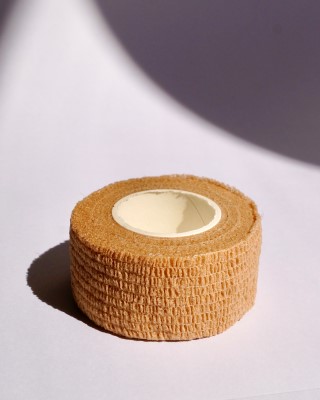 Medical cohesive fixing bandage 2.5x4.5cm