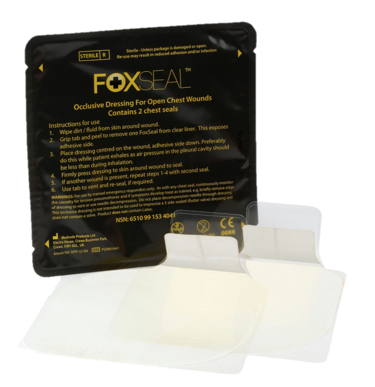 FoxSeal Occlusive Dressing (2 pcs in a pack)