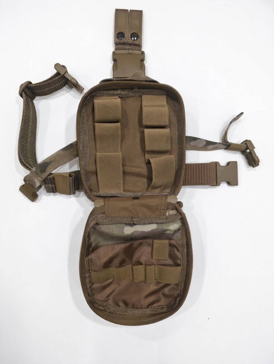 Відривний підсумок під стегнову аптечку Leg Bag Black