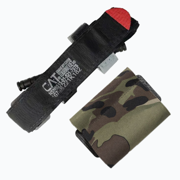 Набір Турнікет CAT Gen7 + Відкритий підсумок під турнікет TACMED Multicam