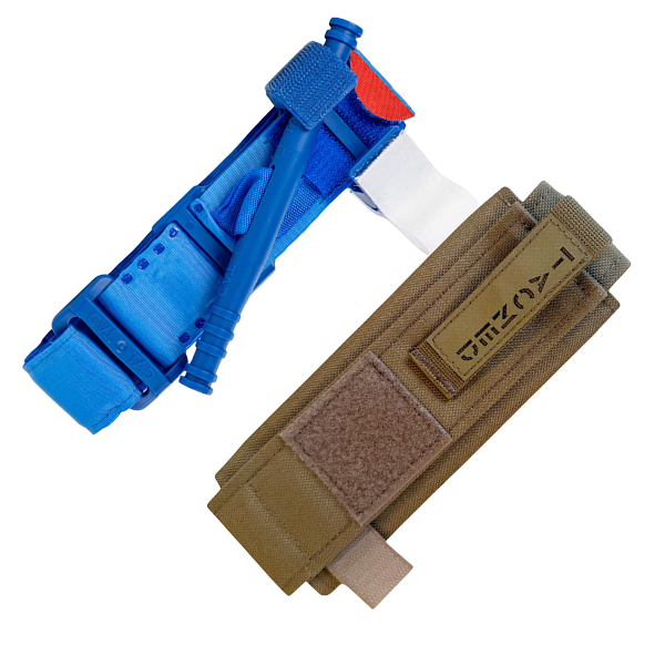 Турнікет CAT Gen7 Blue + Підсумок TacMed (Coyote)
