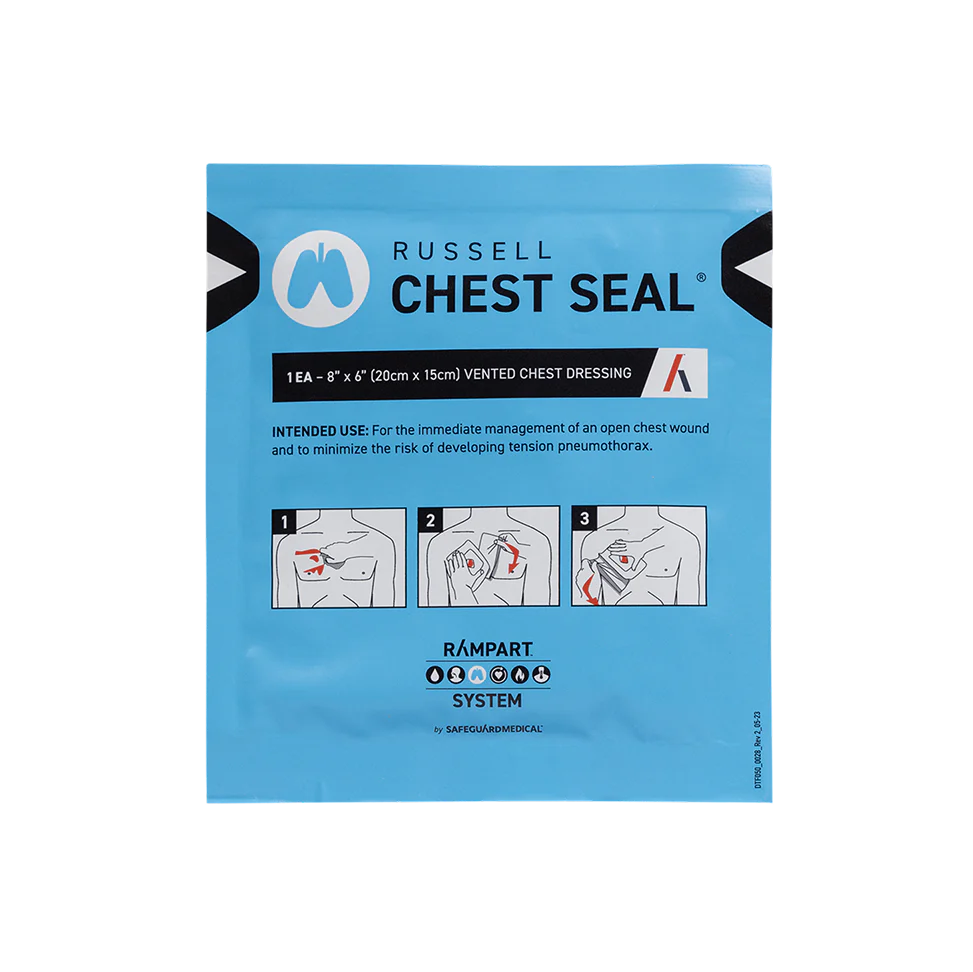 Пов'язка оклюзійна Russell™ Chest Seal