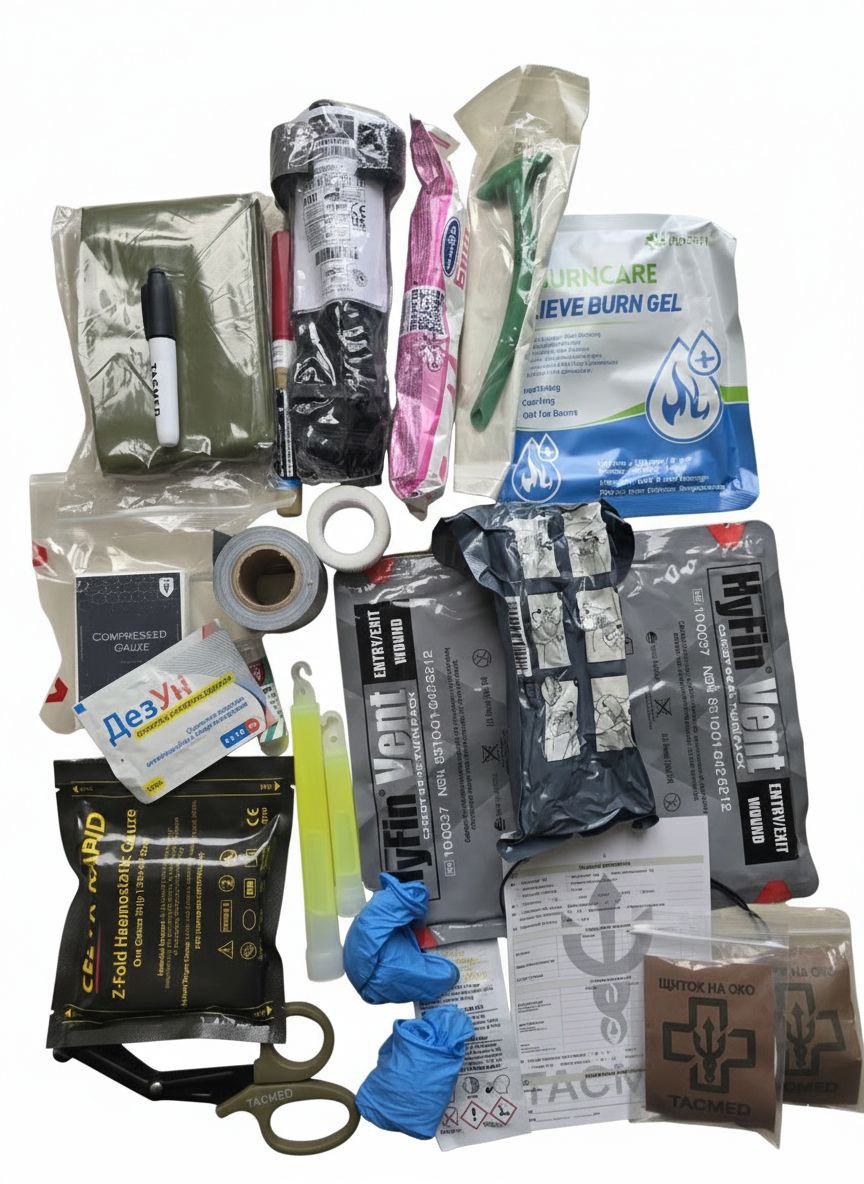 Аптечка TACFAK з Celox Rapid (Black)