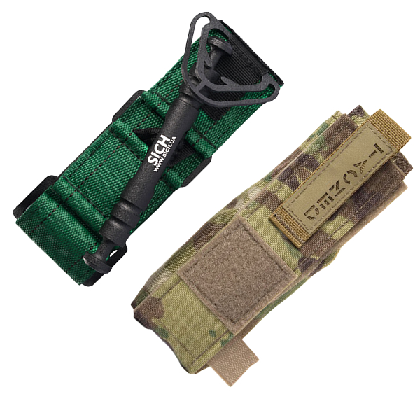 Турнікет Sich Green + Підсумок TacMed (Multicam)