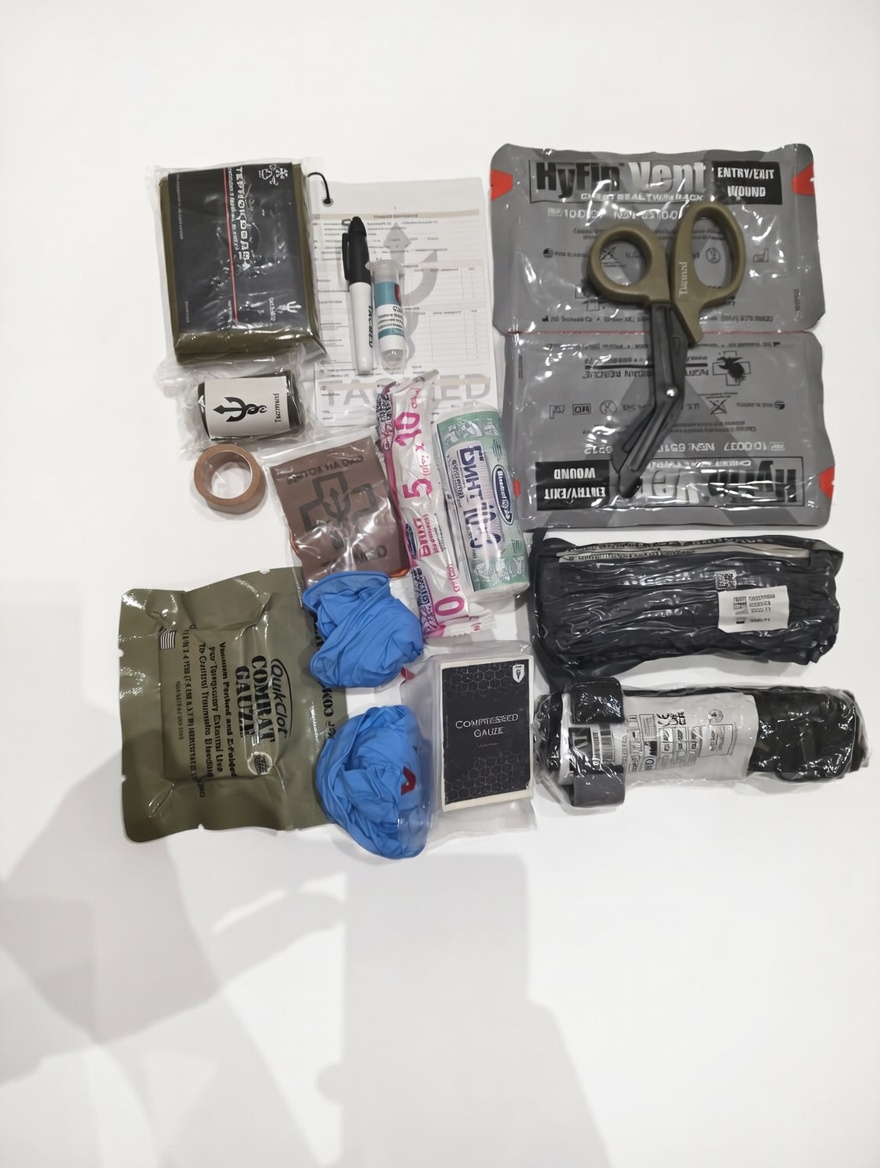 Набідрена Аптечка LegBag з CAT Gen7 + QuickClot Combat Gauze