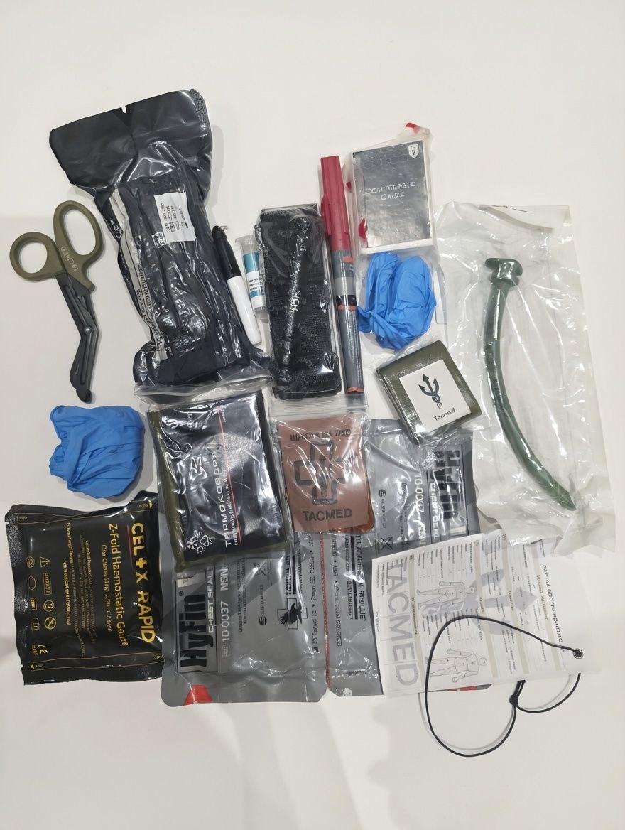 Аптечка Ролл Шаурмед з Celox Rapid та Sich Multicam