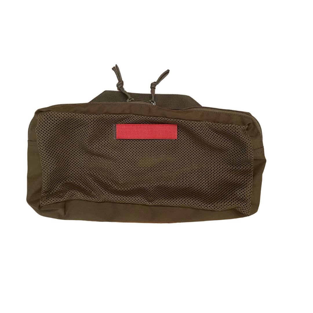 Medical bag with Velcro red stripe