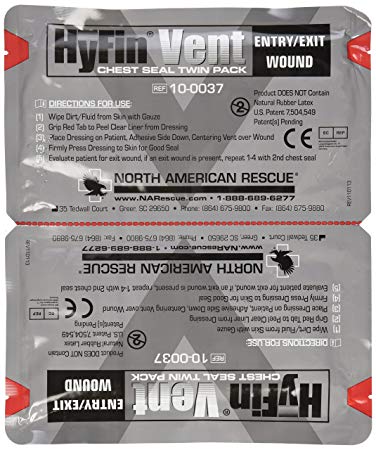 Hyfin Vent Chest Seal Twin Pack