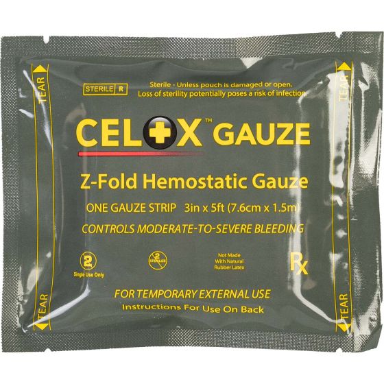 Гемостатичний бинт Сelox gauze