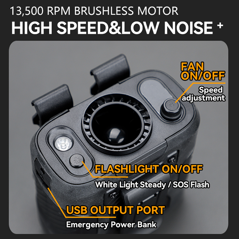 Тактичний міні вентилятор