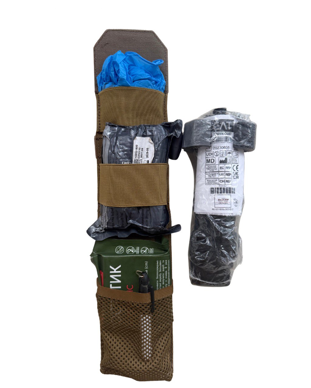 Аптечка Microtac Black + СAT G7