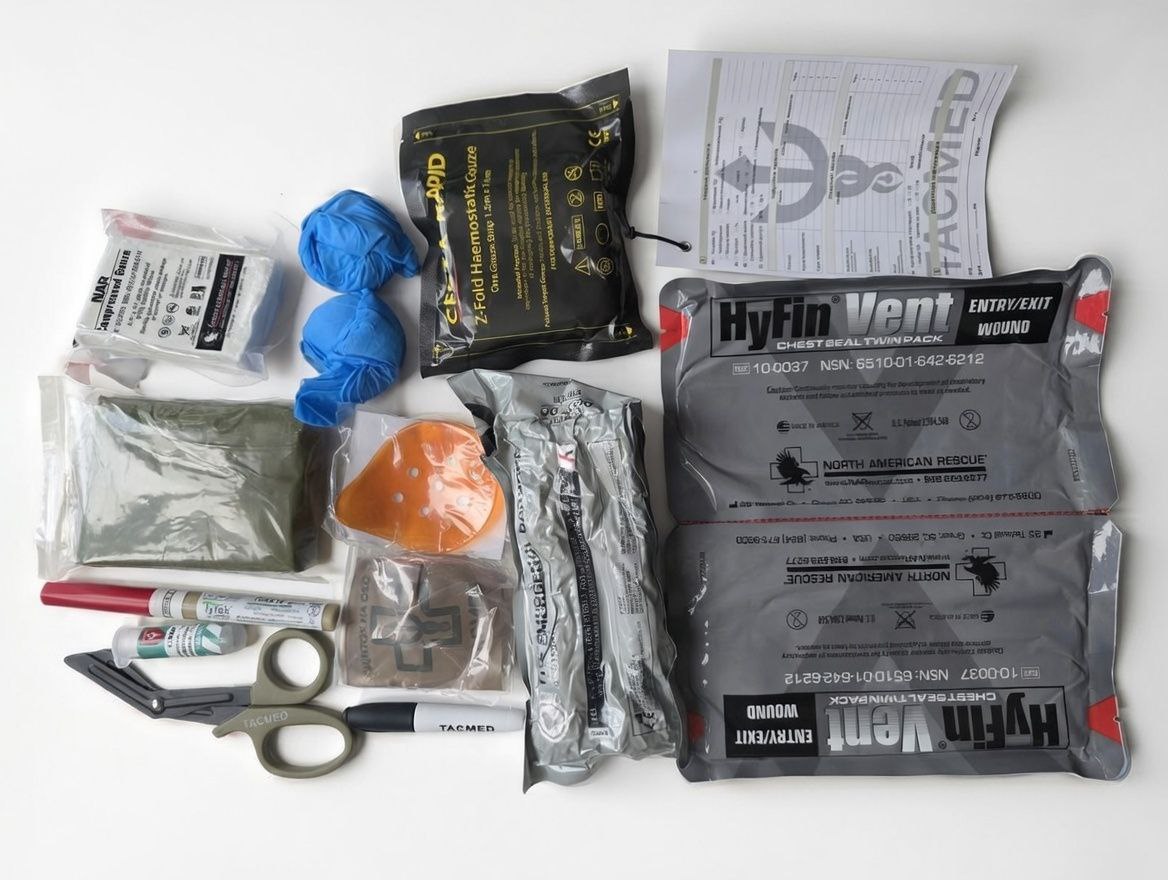 Аптечка Ролл TACMED з Celox Rapid Multicam