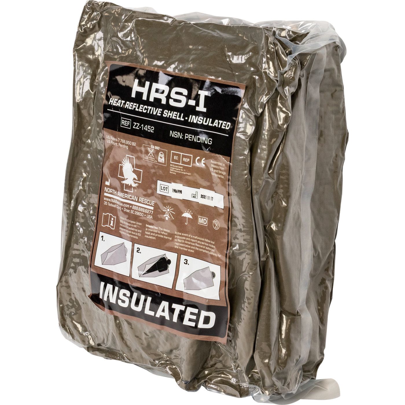 Термоковдра Heat Reflective Shell - Insulated (HRS-I)