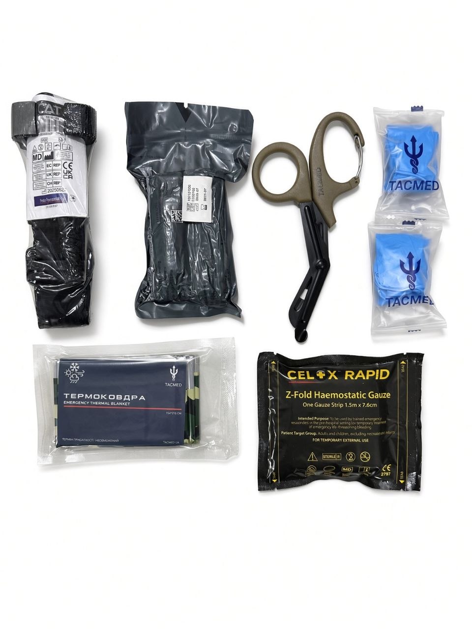Basic First Aid Kit with CAT G7 + Celox