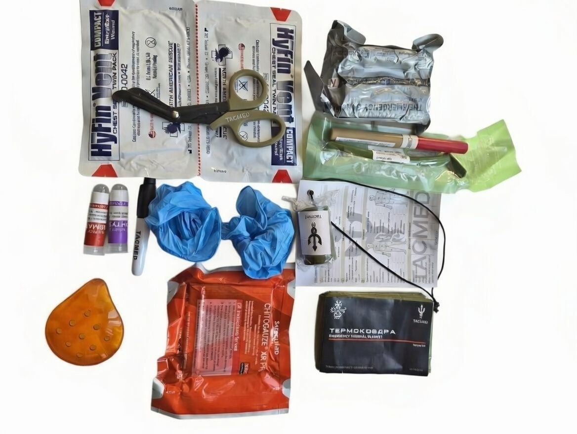 Аптечка OPS-FAK Coyote з ChitoGauze