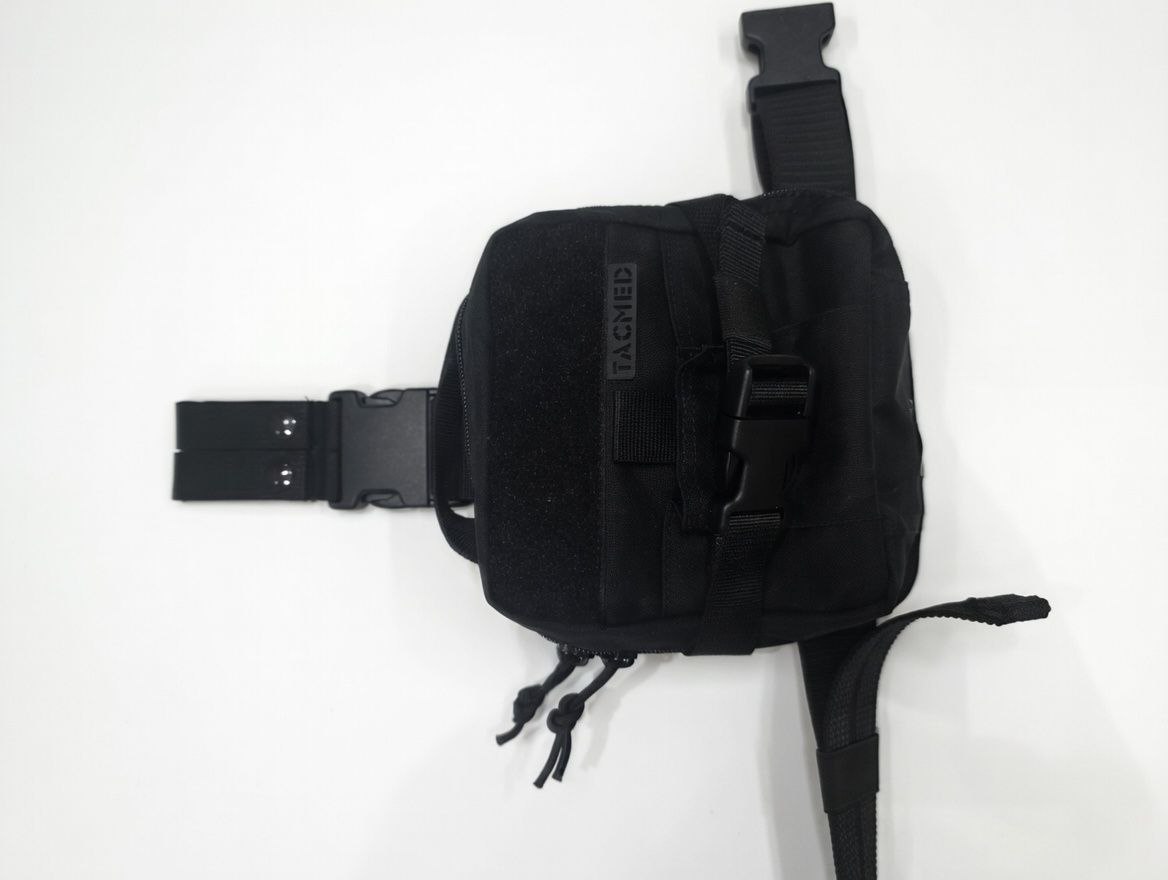 Відривний підсумок під стегнову аптечку Leg Bag Black