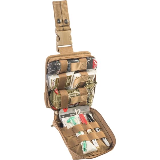 A padded first aid kit from North American Rescue S.T.O.R.M. Operator IFAK