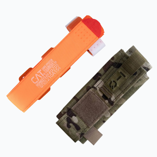 Набор Турникет CAT Gen7 Orange + Подсумок под турникет CAT Gen7 TQ (Multicam)