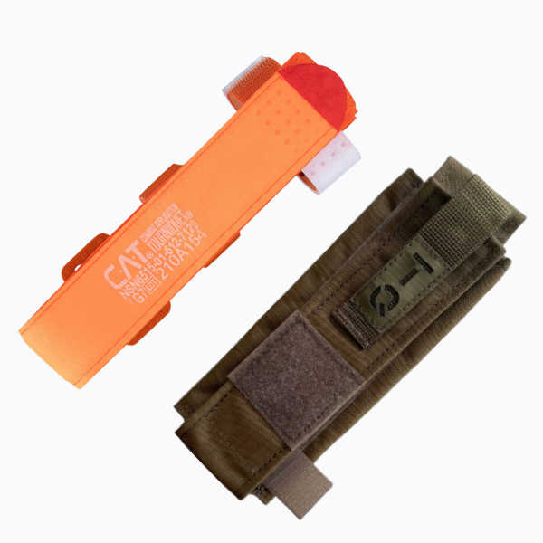 Набор Турникет CAT Gen7 Orange + Подсумок под турникет CAT Gen7 TQ (Coyote)