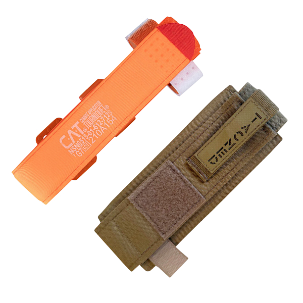 Турнікет CAT Gen7 Orange + Підсумок TacMed (Coyote)