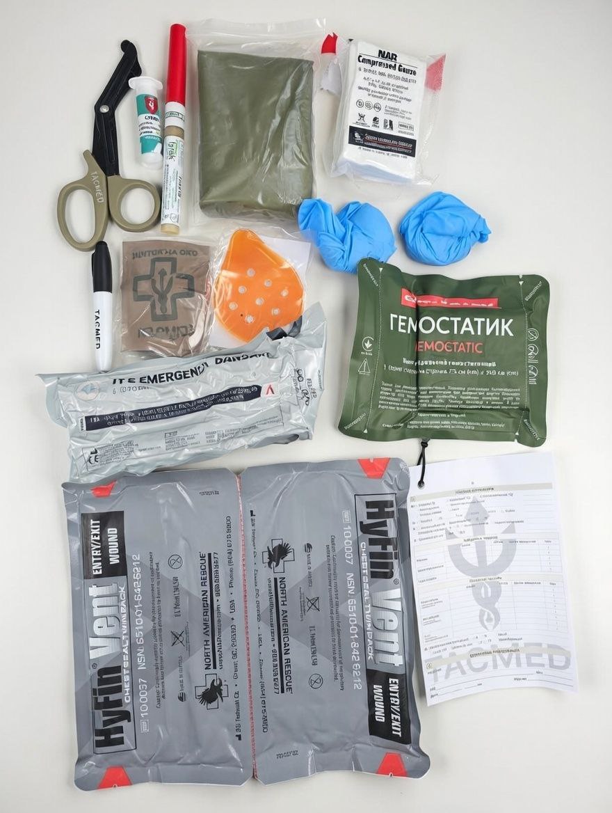 Аптечка Ролл TACMED з Гемостатиком Coyote