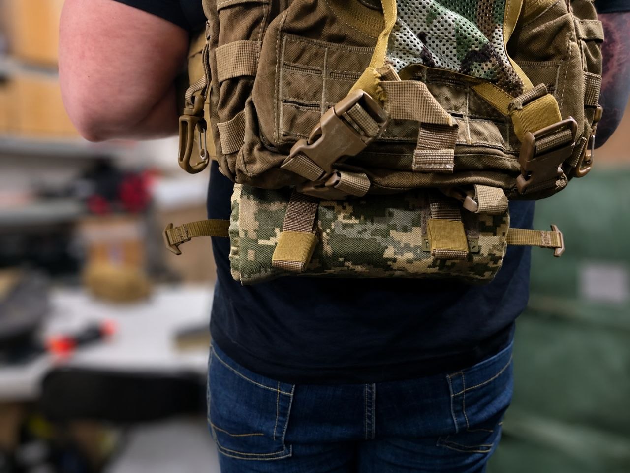 Shaurmed Roll First Aid Kit with Celox Rapid and Sich + Ballistic Protection MM-14