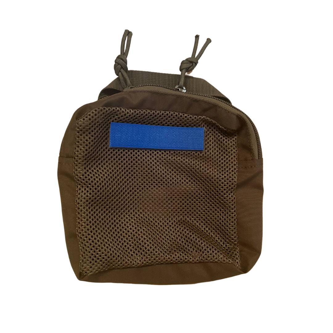 Small medical bag blue stripe