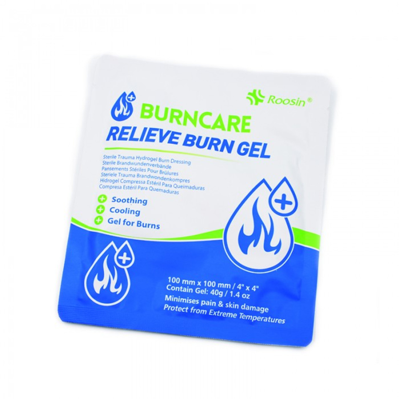 Anti-burn bandage Burncare 100x100mm